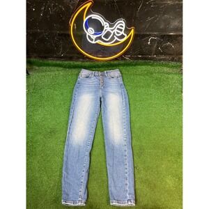 Forever 21 Womens High Waisted Button Fly Jeans‎ size 28 Denim Pants Casual